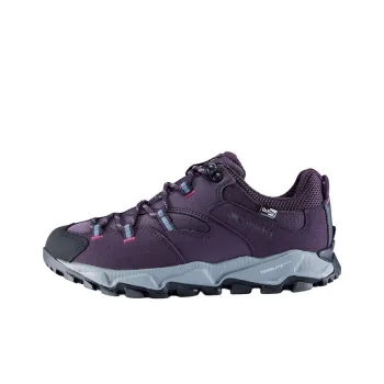 Columbia Anti-Slip Wear-Resistant Low-Top Hiking Shoes Women's Purple Loose Fit