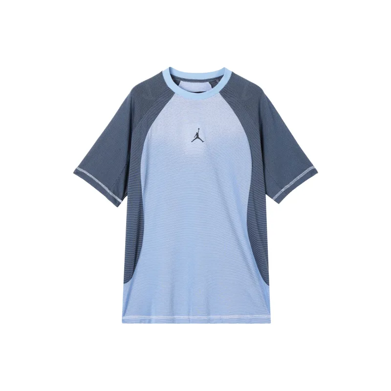 Jordan T Shirts Men Light Sapphire Blue-0