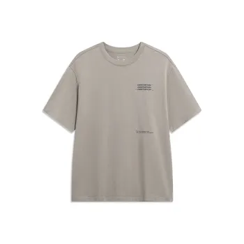 LINING CF Tracing T Shirts Unisex Pomegranate Peel Yellow