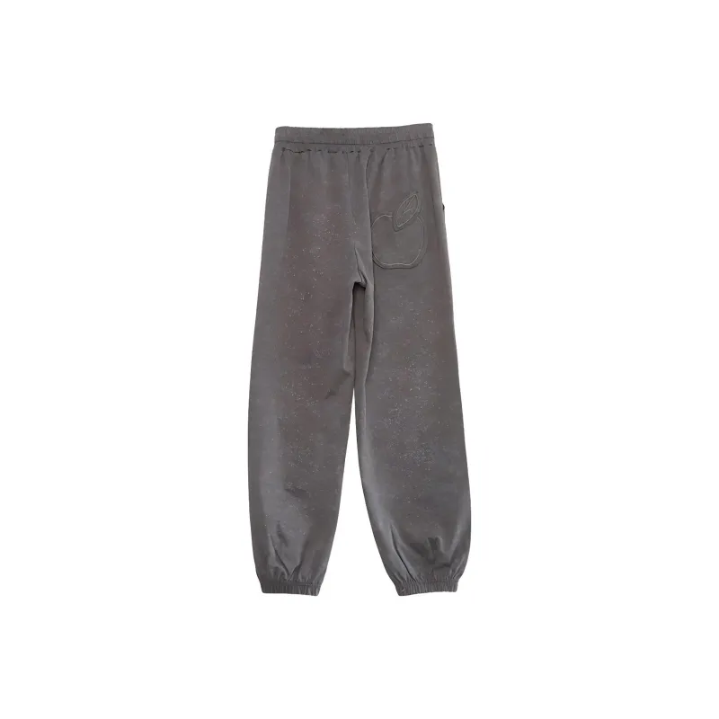 MUGUOGUOMU Casual Pants Women's Stone Gray-1