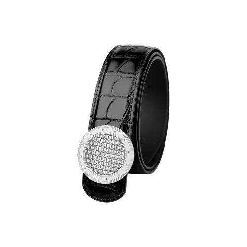 CATELLES Crocodile Leather Belts Men's 3.8cm