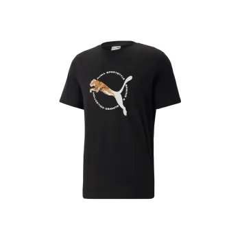 PUMA T Shirts Men Black
