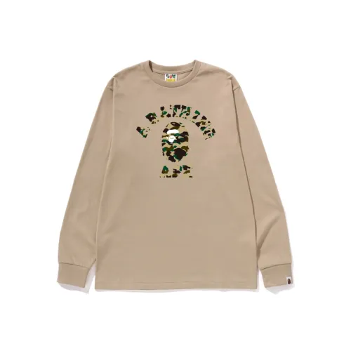 A BATHING APE 1st Camo College Long-Sleeve Tee
