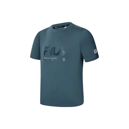 FILA T-Shirts Men Tea Blue
