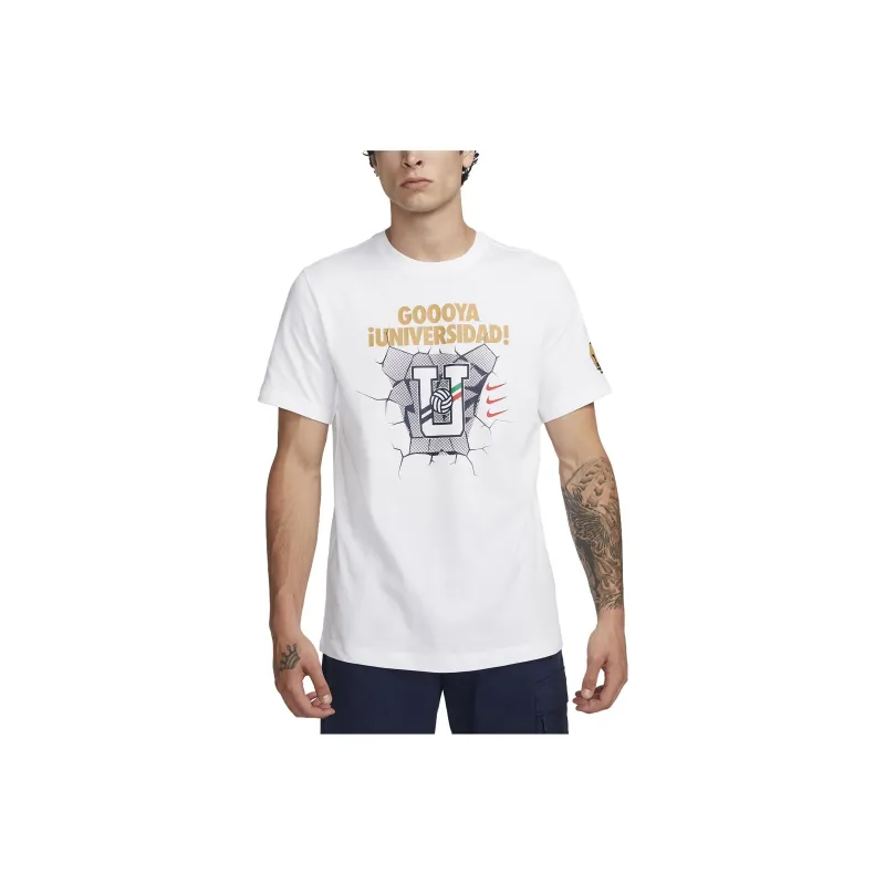 Nike T-Shirts Men White-0