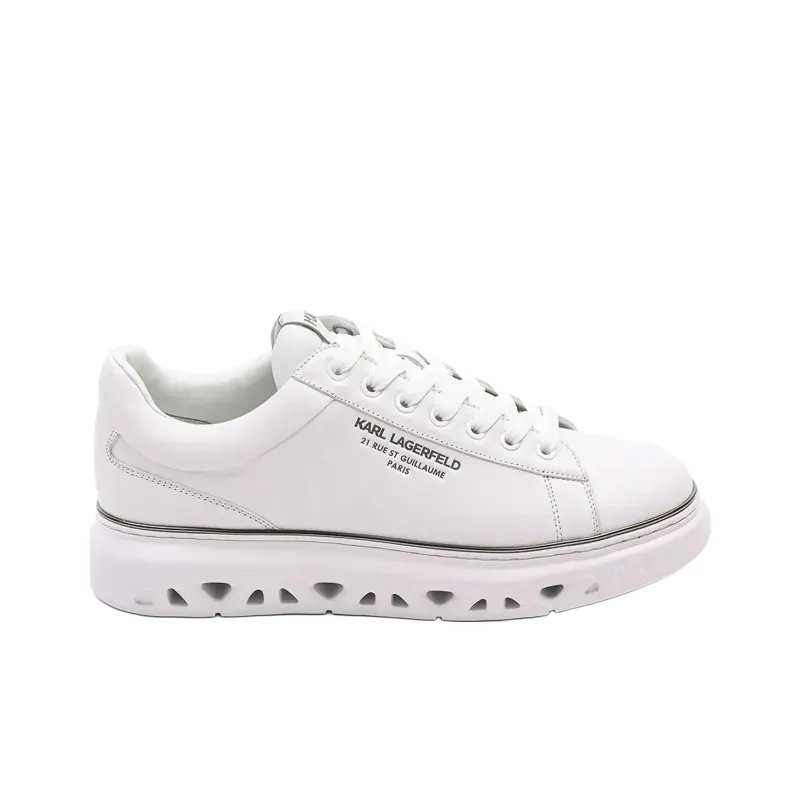 KARL LAGERFELD Kapri Low Top Casual Shoes Men's White-1