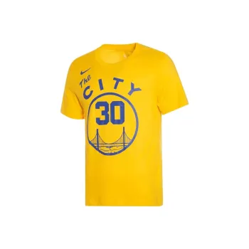Nike x NBA T Shirt Men's Yellow