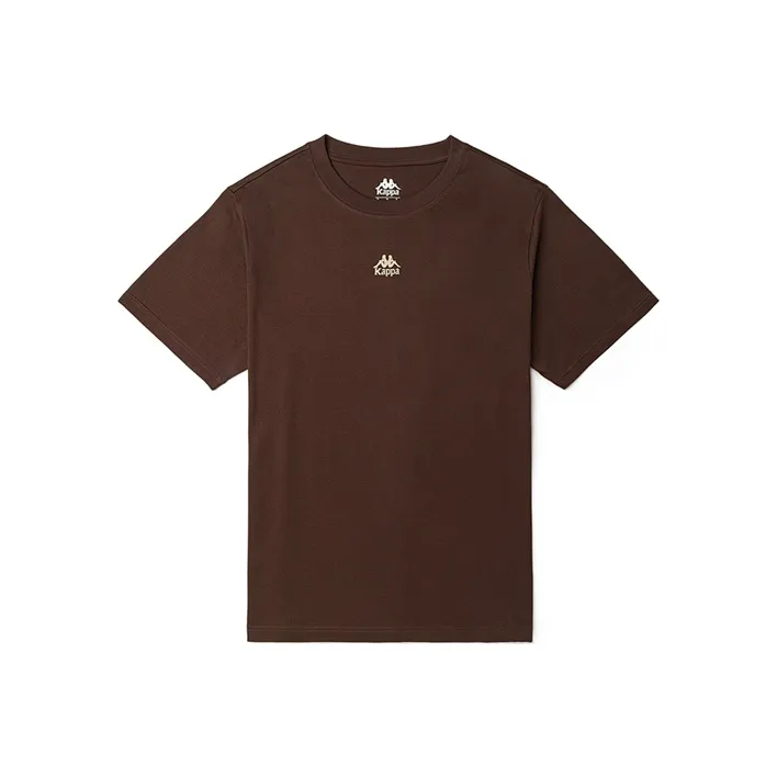 Kappa T Shirts Men Dark Brown Chocolates 6536-0