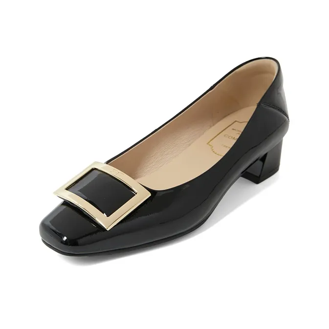 COMELY Melody Collection Chunky Heel High Heels Women's-11