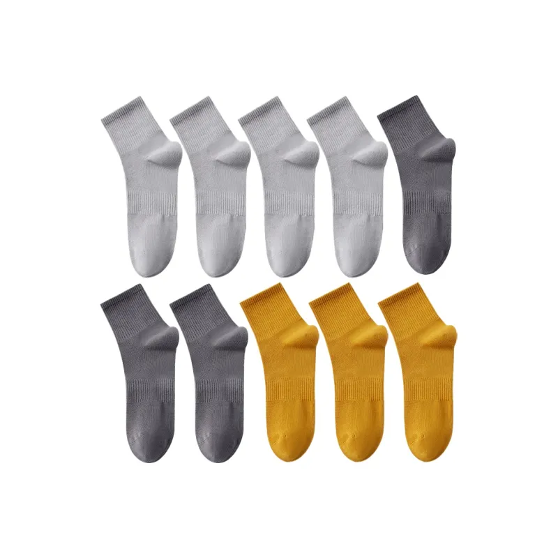 Cotton Gene Mid Calf Socks Men's Combo Set-23