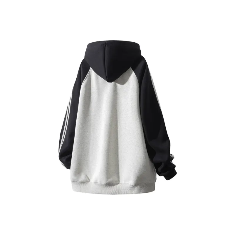Warrior Sweatshirt Unisex Black White Gray Multicolor-1