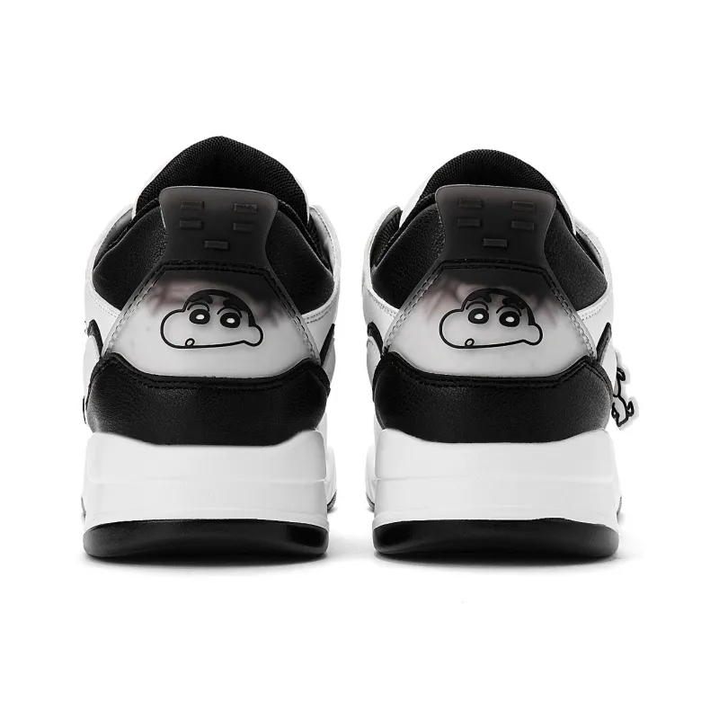 Crayon Shinchan Thermal Cushioning Support Height Increasing Low Top Skateboard Shoes Unisex-32