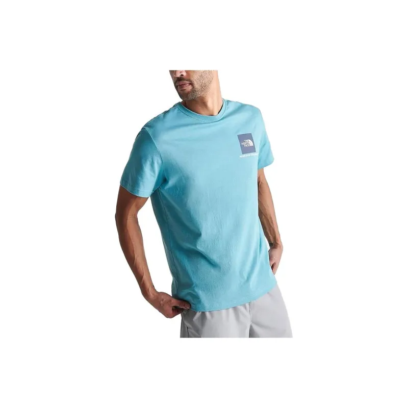 THE NORTH FACE T Shirts Men Sky Blue-0
