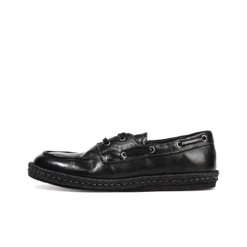 Dreambox Boat Shoes Women's Dark Black/Pumpkin