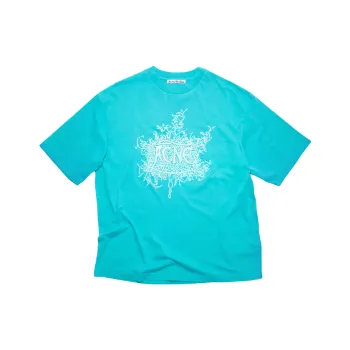 Acne Studios Graphic Printed Crewneck T Shirt