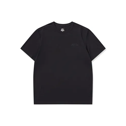 Erke Cooling Sensation Collection Sports Lifestyle Collection T Shirt Men's Jet Black