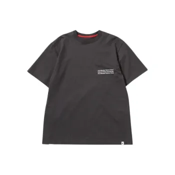 And Wander x District Vision T-Shirt Unisex Black