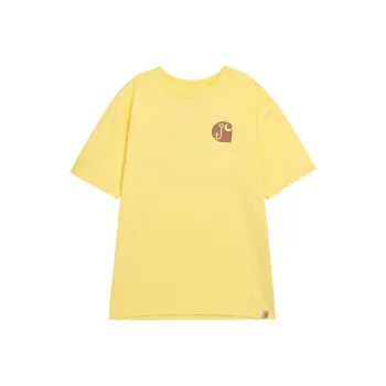 Carhartt T-Shirts Men Pale Sun/Yellow