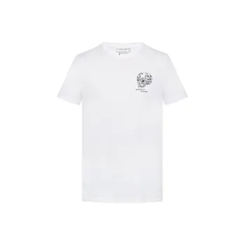 Alexander McQueen T-Shirts Men White