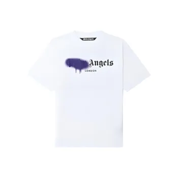 PALM ANGELS Spray Paint print T shirt
