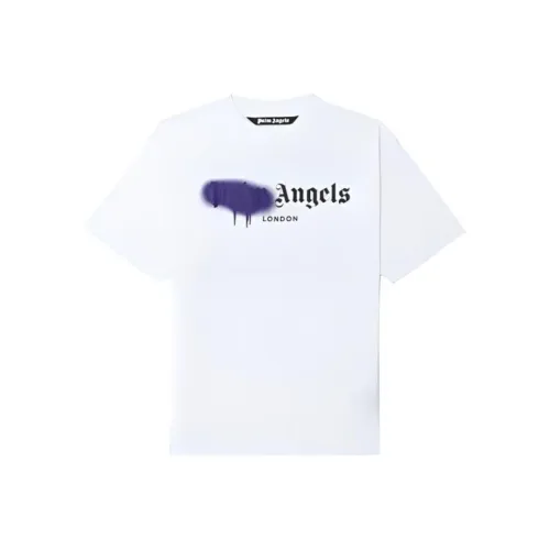 PALM ANGELS Spray Paint print T shirt