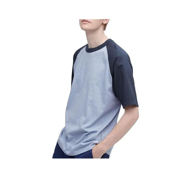UNIQLO SS23 T Shirt Unisex Sea Blue-0