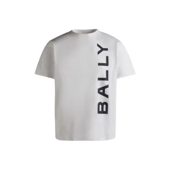 BALLY Logo Printed Crewneck T Shirt