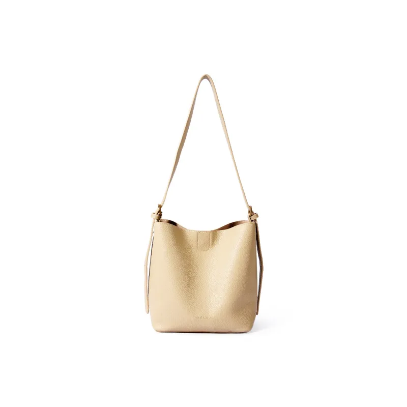 Dubaolu Synthetic Leather Shoulder Bag Regular Women's Yellow/Black-3