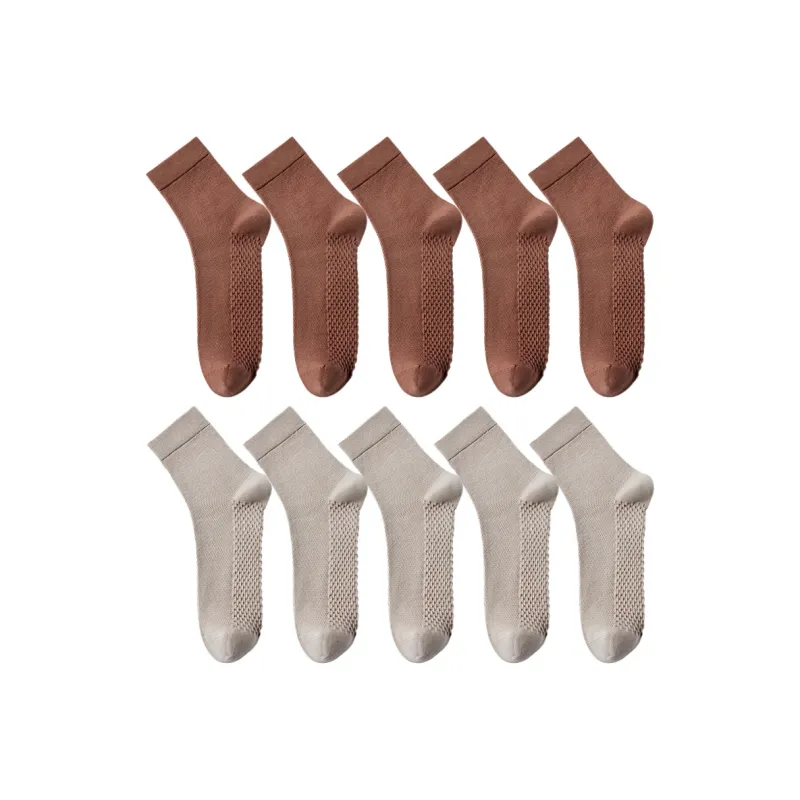 Cotton Gene Mid Calf Socks Men's Combo Set-21