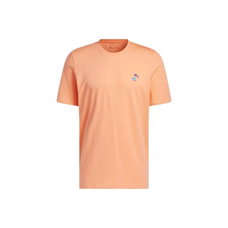Adidas T-Shirts Men Orange-0