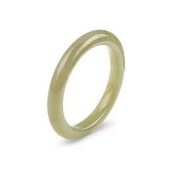 TAMINA Bangles Green Jade Women's