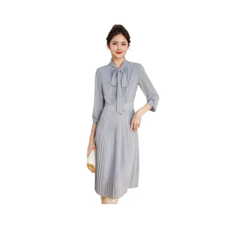 PLANE DRIFT Long Sleeved Dresses Women's