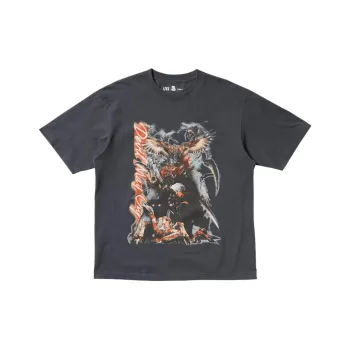 UNIQLO x Kosuke Kawamura X Capcom T-Shirt Unisex Dark Gray