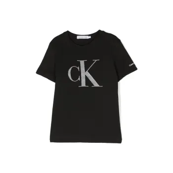 Calvin Klein Logo print Cotton T shirt