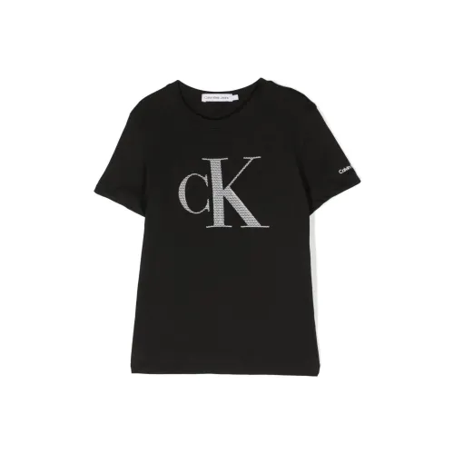 Calvin Klein Logo print Cotton T shirt