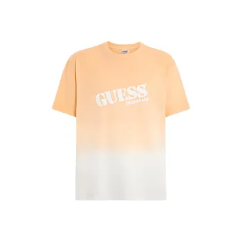 GUESS T-Shirts Men Orange