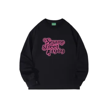 SESAME STREET Drop Shoulder Sleeve T Shirt Unisex