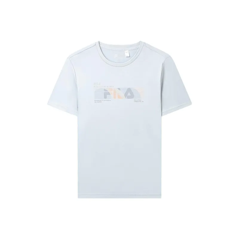 FILA T Shirt Men's Light Space Blue-0