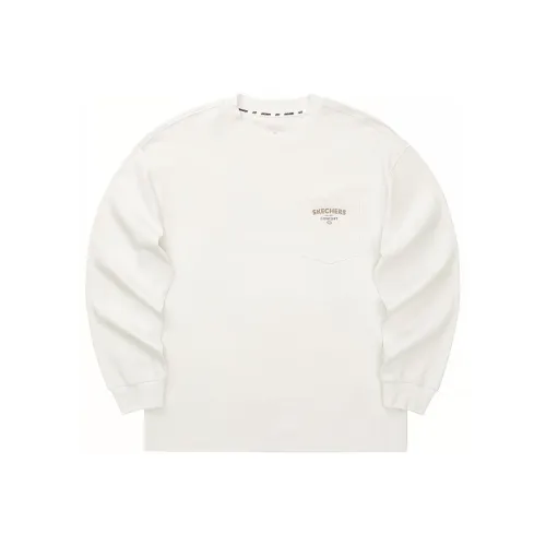Skechers T Shirt Men's Marshmallow White