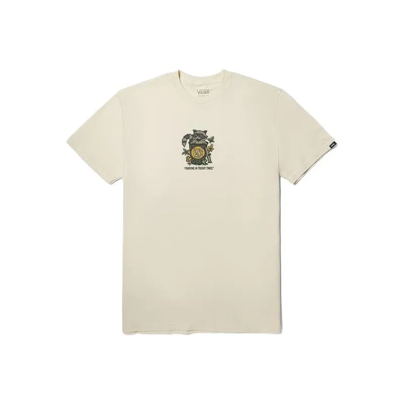 Vans T Shirts Unisex Vintage White-0