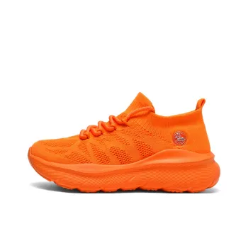 POLUDIYIPI Anti Slip Wear Resistant Low Top City Commute Running Shoes Unisex Fresh Look Orange