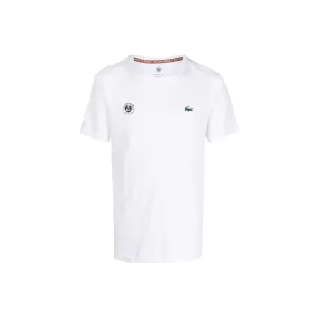 LACOSTE X Rolland Garros Crew neck T shirt