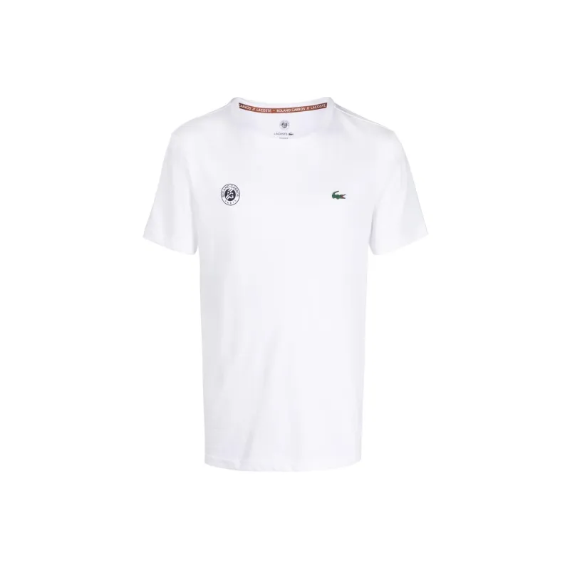 LACOSTE X Rolland Garros Crew neck T shirt-0