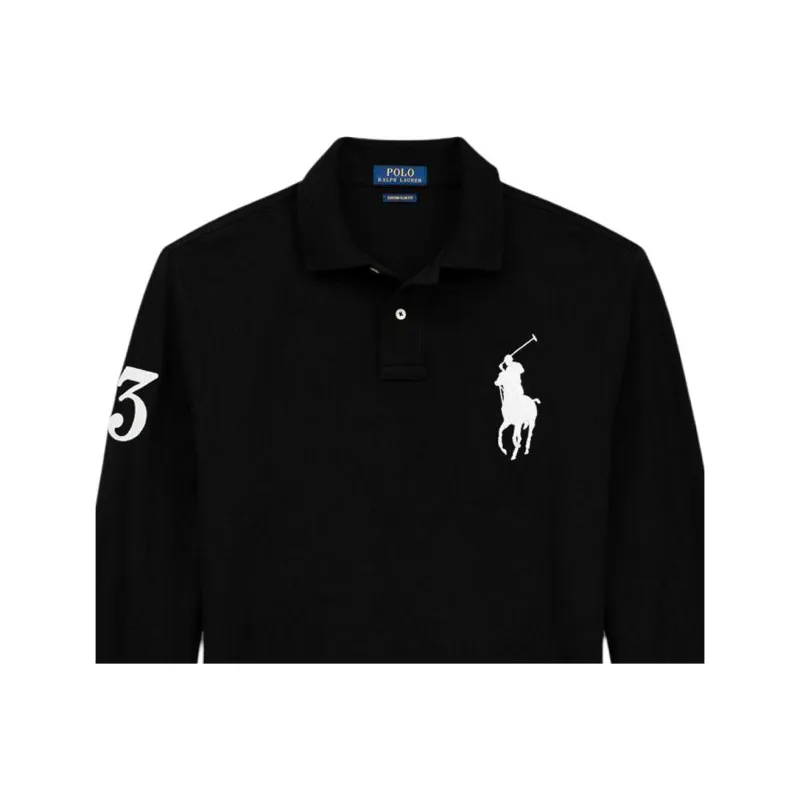 Polo Ralph Lauren Polo Shirt Men's Black-4