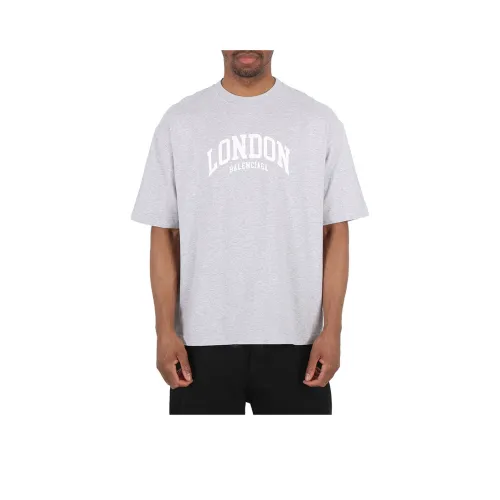 Balenciaga Cities London Medium Fit T Shirt