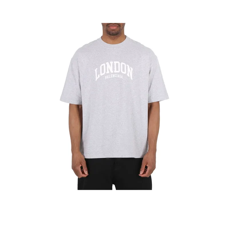 Balenciaga Cities London Medium Fit T Shirt-0