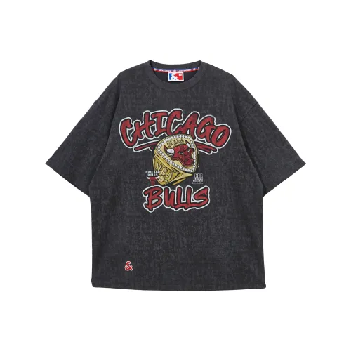 잭앤존스 잭&Jones X 불스 NBA 남녀공용 티셔츠