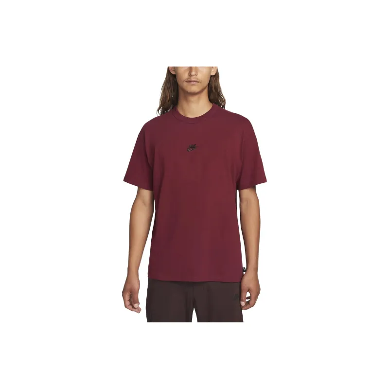 Nike T Shirts Men Dark Color Beetroot-0