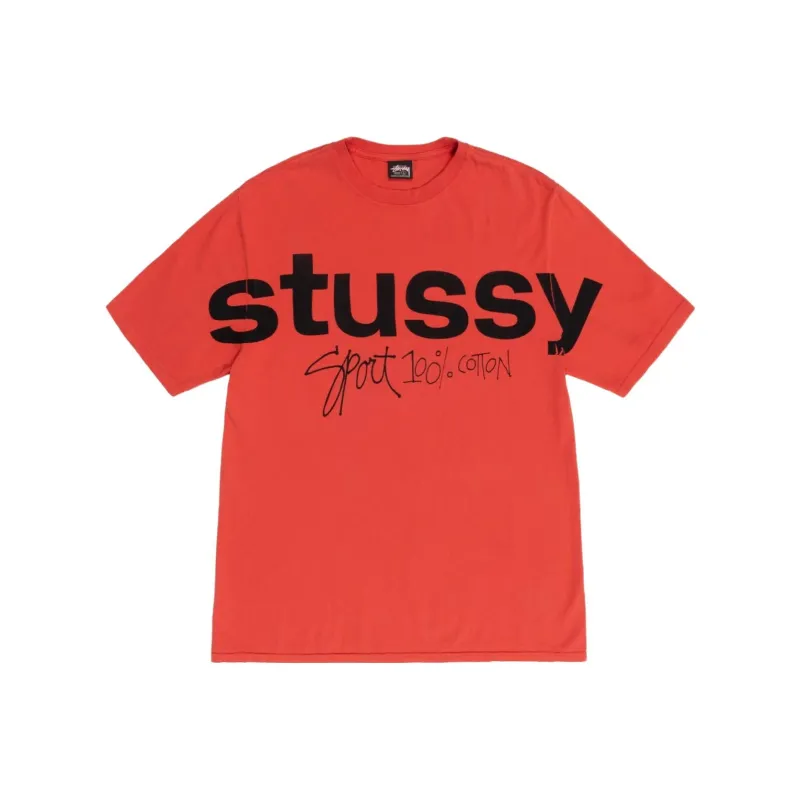 Stussy Sport 100% Pigment Dyed Tee-0