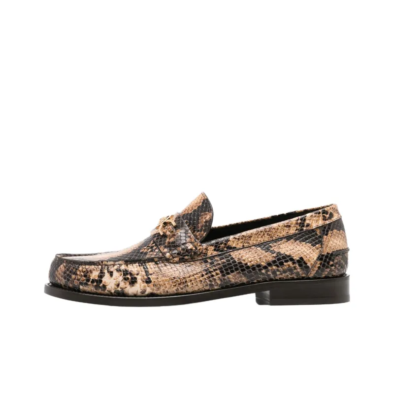 VERSACE Loafers Men Brown-0